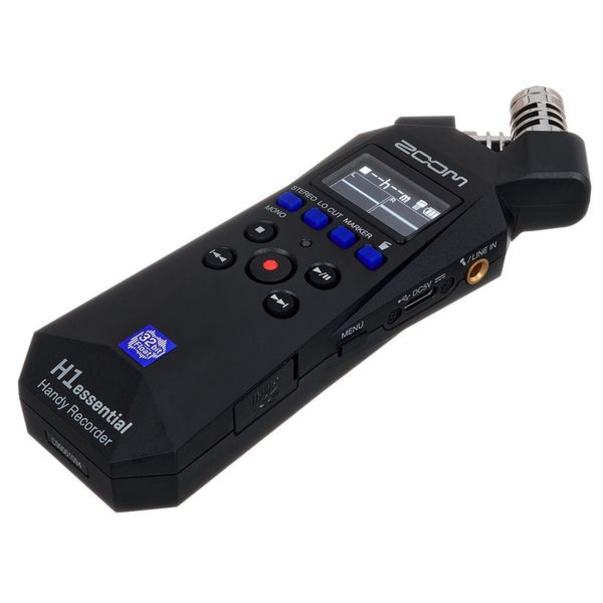Zoom H1essential 32-Bit Float Stereo Recorder - BimotorDJ